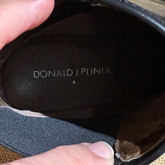 Donald Pliner Women Pronto Leather Ankle Bootie Sz 6.5 Pullon Western City Rodeo - Picture 8 of 10